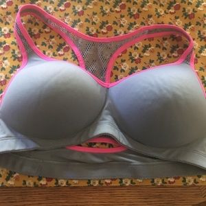 Pink Sports Bra